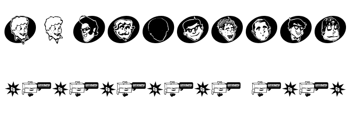 GeekBats Font OTHER CHARS