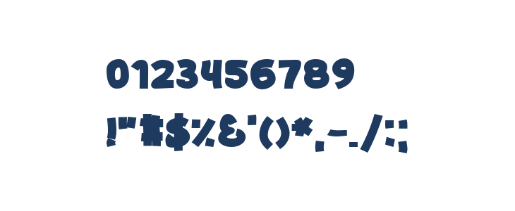 Geeker Bold Other Characters