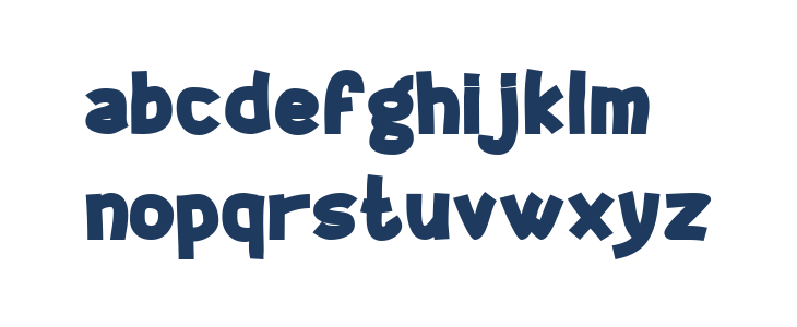 Geeker Bold Lowercase