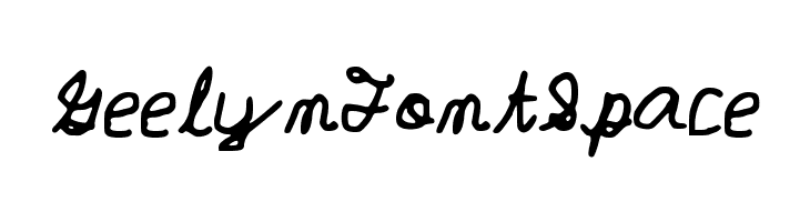 Geelyn___FontSpace_  font caratteri gratis