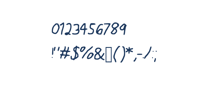 Geelyn___FontSpace_ Other Characters