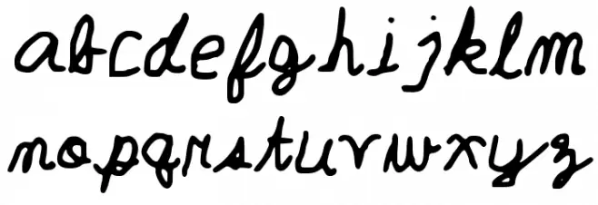 Geelyn___FontSpace_ Font Litere mici