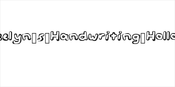 Geelyn_s_Handwriting_Hollow Logo