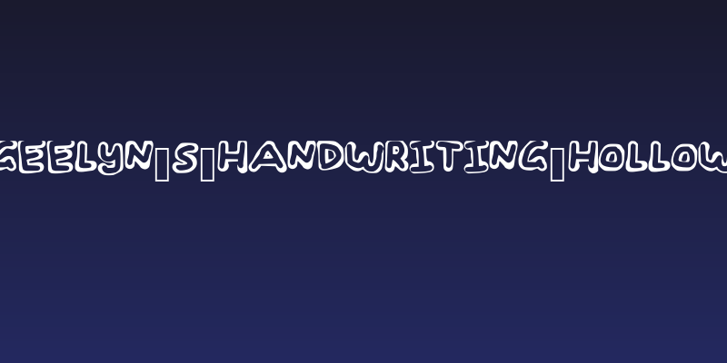 Geelyn_s_Handwriting_Hollow Social Header