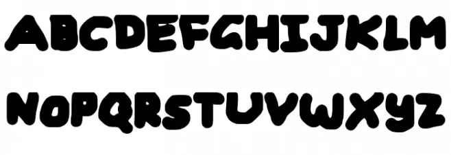 Geelyn_s_Handwriting_Thick Polices MAJUSCULES