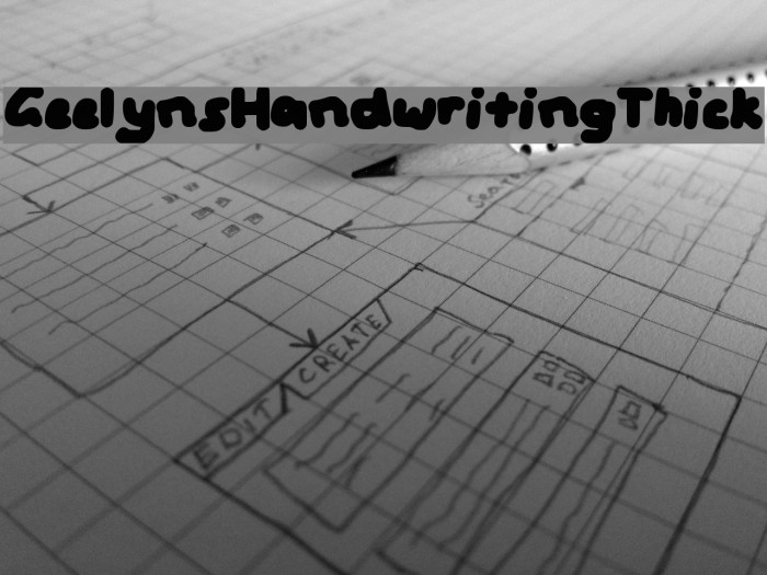 Geelyn_s_Handwriting_Thick Example 2