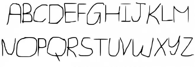 Geelyn_s_Handwriting_Thin 字体 大写