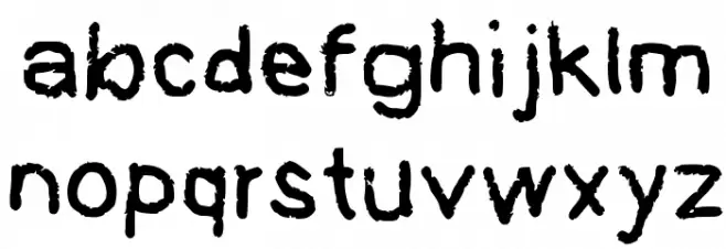 Geelyn's Handwriting Remake A Medium Schriftart Kleinbuchstaben