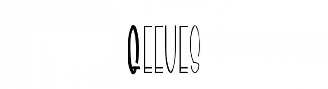 Geeves  Frei Schriftart Herunterladen