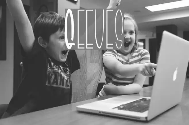 Geeves Schriftart examples