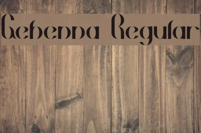 Gehenna Regular Example 3
