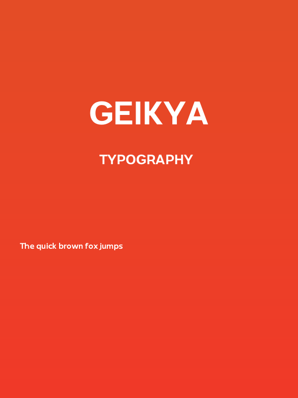Geikya Poster