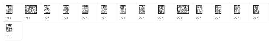 Geisha Character Map