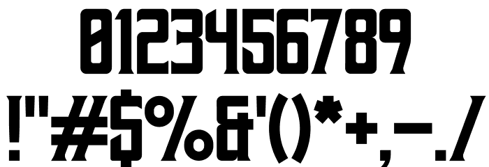 Geizer Font OTHER CHARS
