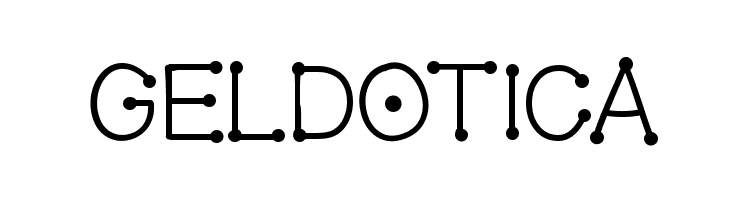 GelDotica  フリーフォントのダウンロード