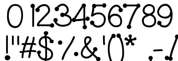 GelDotica Font OTHER CHARS