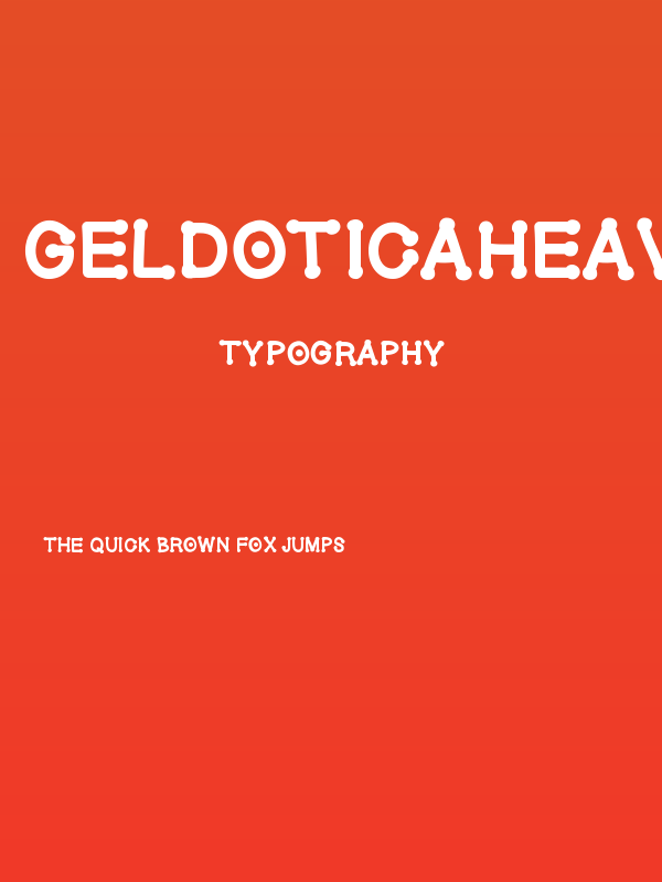 GelDoticaHeavy Poster