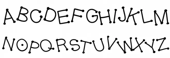 GelDoticaJumpy Шрифта ВЕРХНИЙ