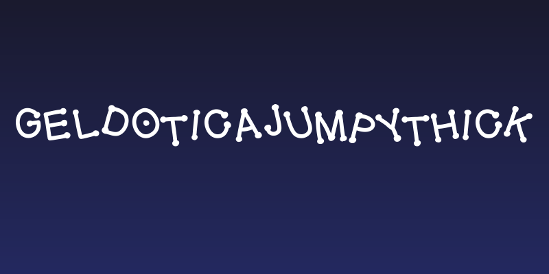 GelDoticaJumpyThick Social Header
