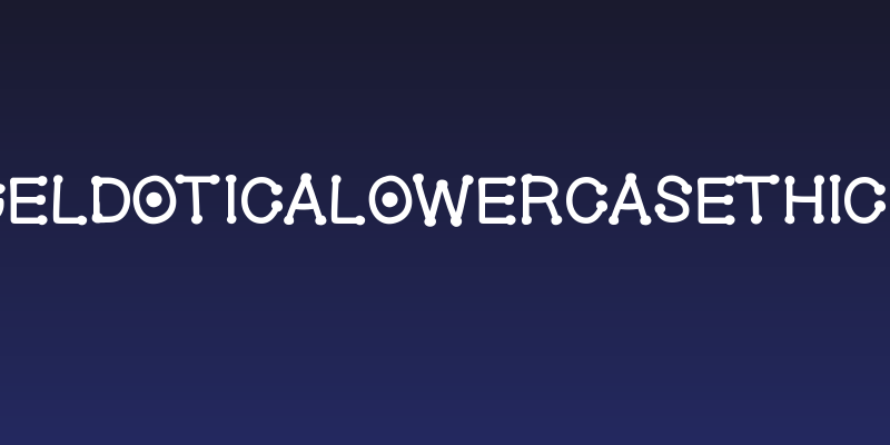 GelDoticaLowerCaseThick Social Header