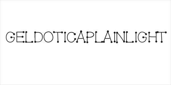 GelDoticaPlainLight Logo
