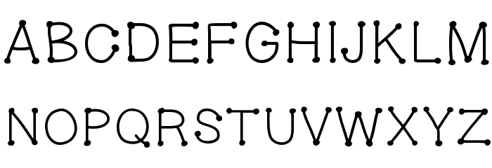 GelDoticaPlain Font LOWERCASE