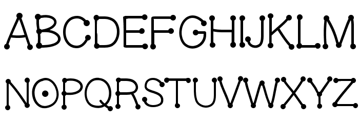 GelDotica Font LOWERCASE