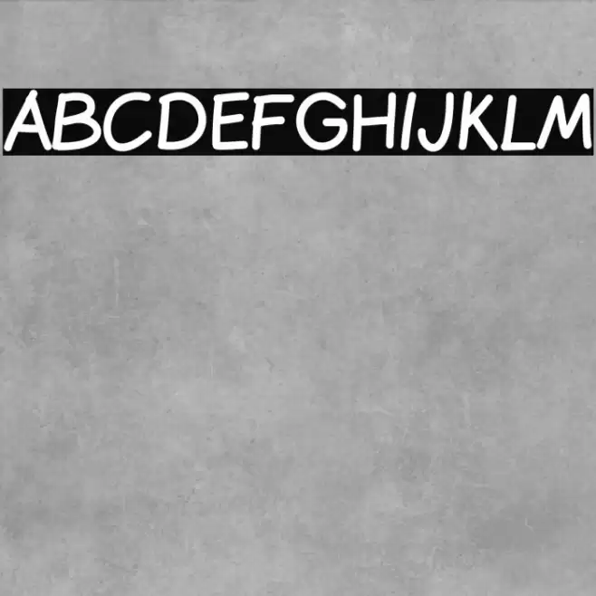 GelPen Font examples