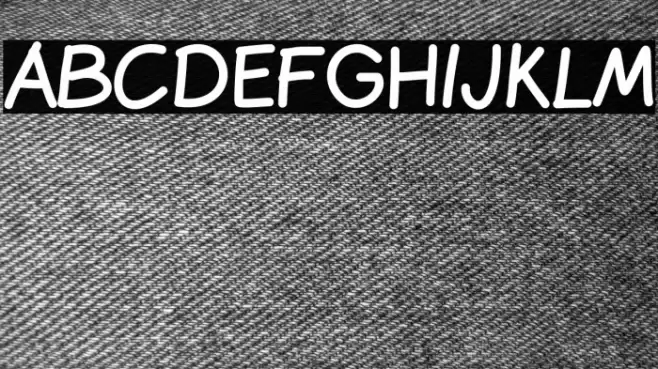 GelPen Font examples