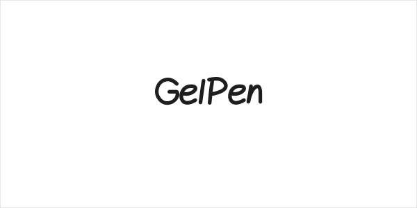 GelPen Logo
