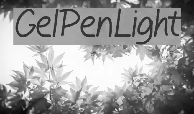 GelPenLight examples