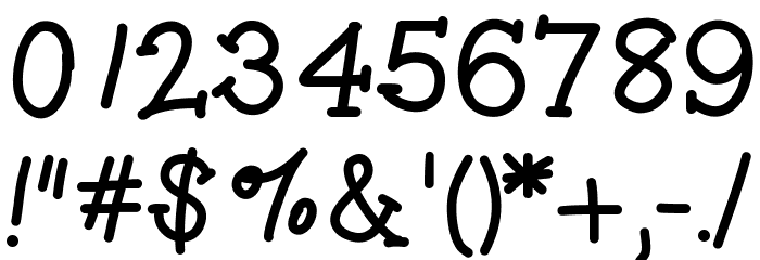 GelPenSerifLight Schriftart Anderer Schreiben