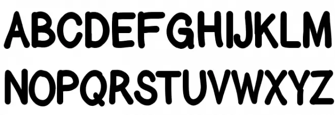 GelPenUprightHeavyCondensed Polices MAJUSCULES