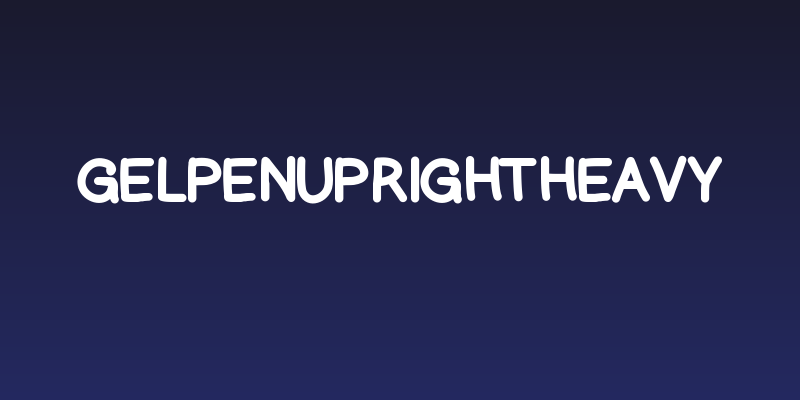 GelPenUprightHeavy Social Header