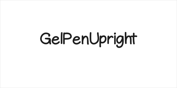 GelPenUpright Logo