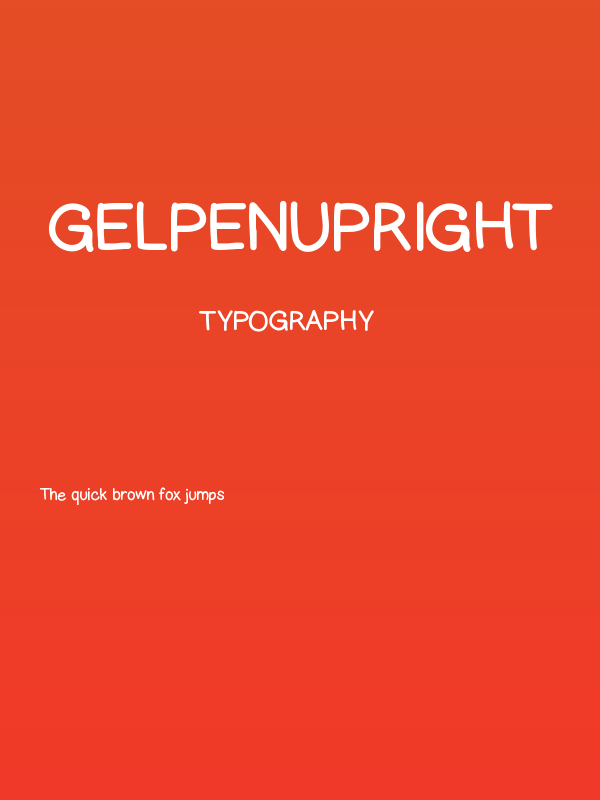 GelPenUpright Poster