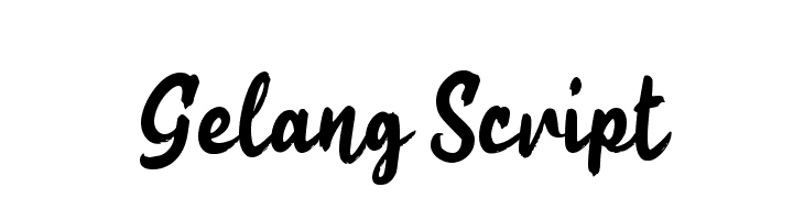 Gelang Script  नि: शुल्क फ़ॉन्ट्स डाउनलोड