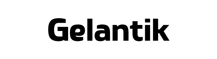 Gelantik  Frei Schriftart Herunterladen