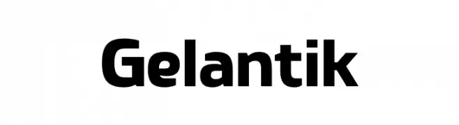 Gelantik  Frei Schriftart Herunterladen