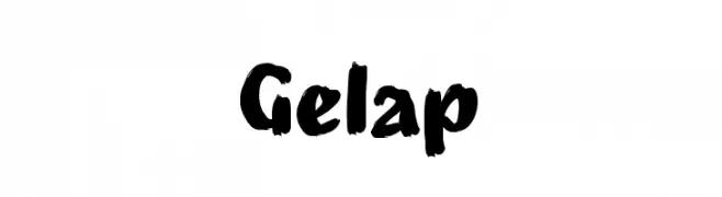 Gelap  नि: शुल्क फ़ॉन्ट्स डाउनलोड