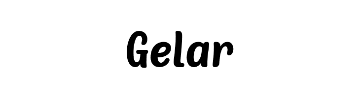 Gelar  Скачать бесплатные шрифты