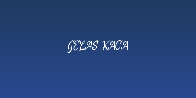Gelas Kaca Social Header