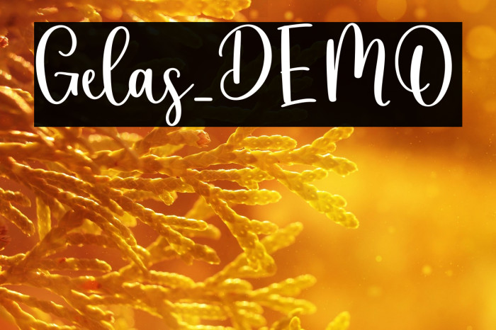 Gelas_DEMO Example 3