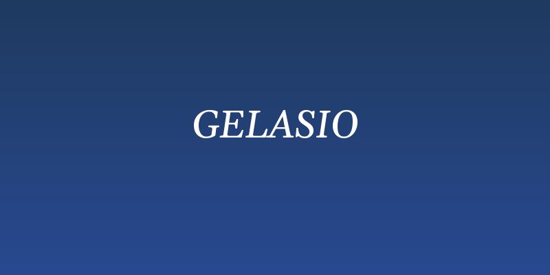 Gelasio Social Header