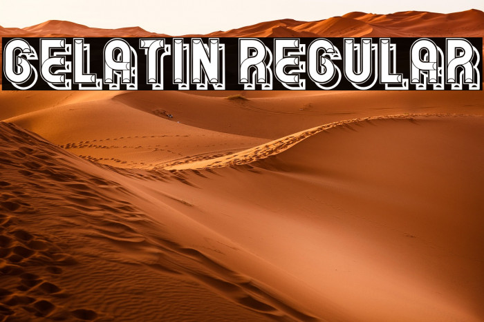 Gelatin Regular Example 1