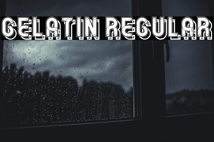 Gelatin Regular Example 2