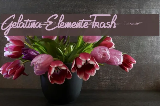 Gelatina Elemente Trash Example 1