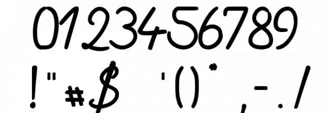 Gelatina Elemente Font OTHER CHARS