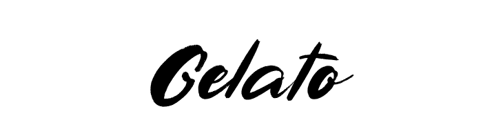 Gelato  नि: शुल्क फ़ॉन्ट्स डाउनलोड