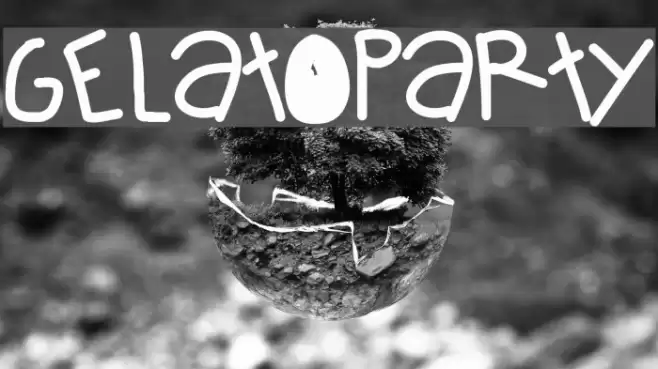 GelatoParty Font examples